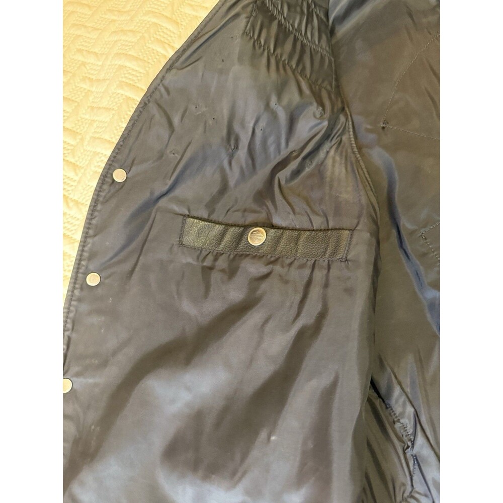XXL Harley Davidson Leather Vest US Combat Veteran Navy POW Virginia Skull - Picture 10 of 16
